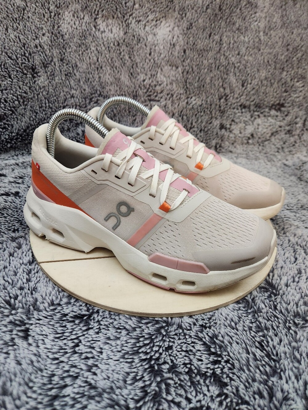 On Running Cloudpulse Womens Size 8.5 US Pearl Blossom Athletic Running Shoes